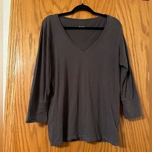 Columbia Grey V-Neck Shirt - Size L